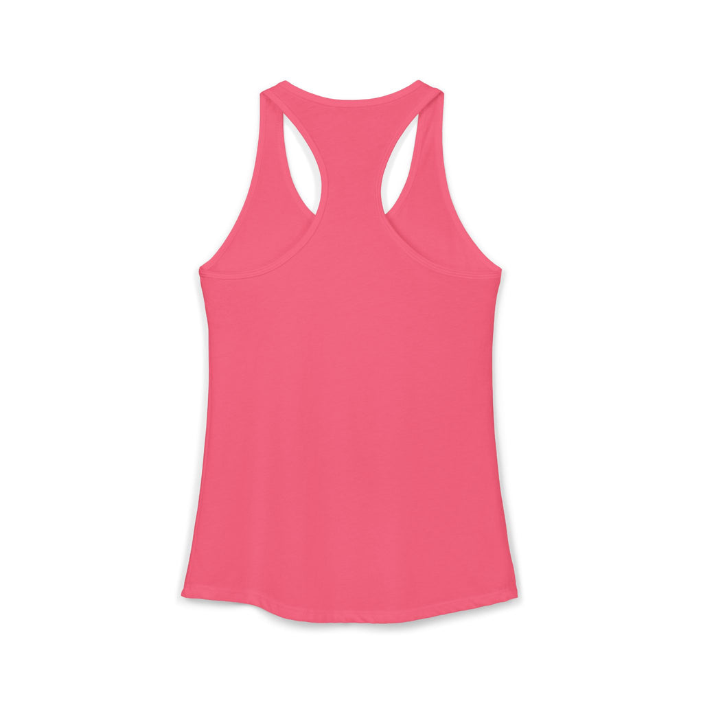 A New Take on Elegance Tank Top | Simplee Elegant Signature Racerback Tank | Feminine Statement Top