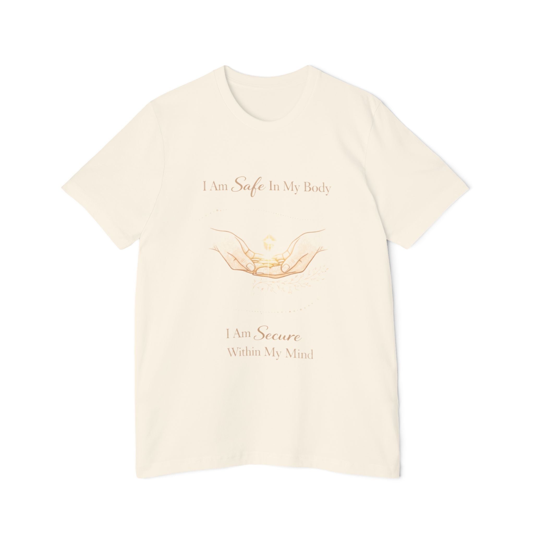 I Am Safe In My Body, I Am Secure Within My Mind – Mental Health Affirmation Tee | Calm & Healing Shirt | Self Love Top