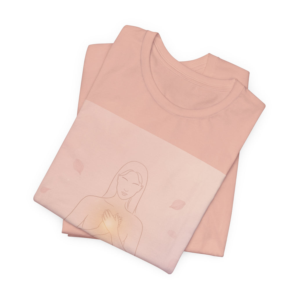 I Am Learning To Be Myself – Trichotillomania Support Tee | BFRB Awareness Shirt | Self Acceptance Top | Trich-Oh-Clock Collection