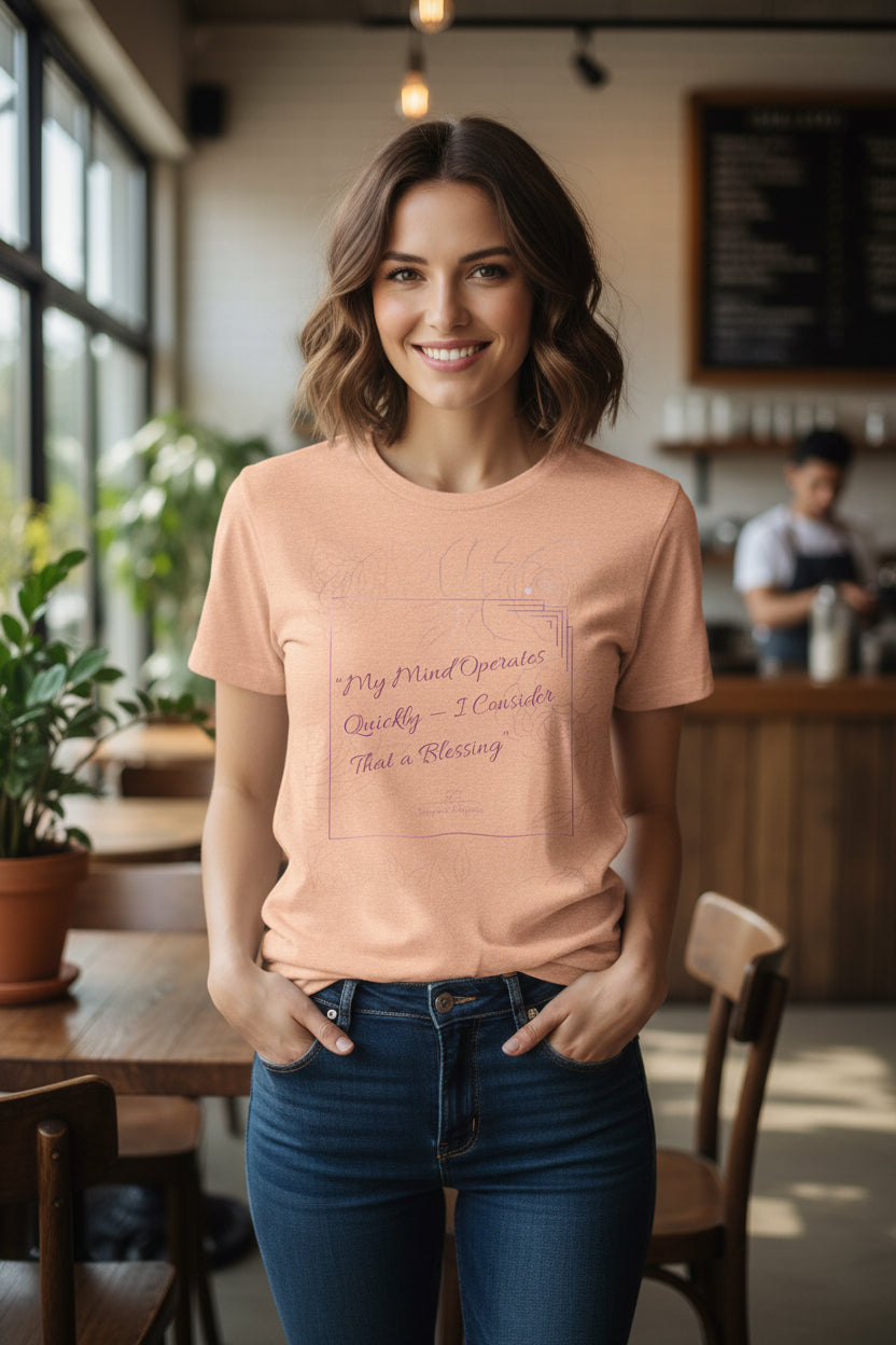 Soft But Strong Butterfly Tee | Feminine Strength Inspirational Shirt | Elegant Confidence Statement Top