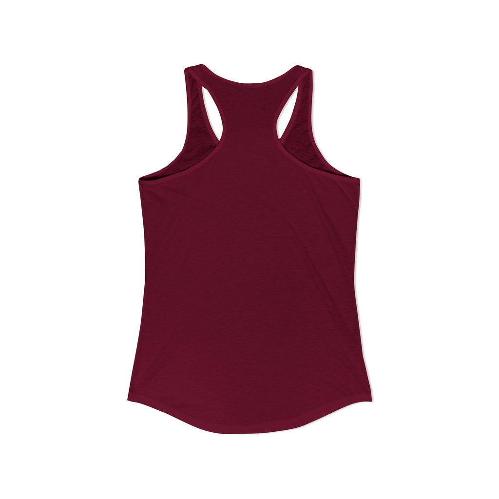 A New Take on Elegance Tank Top | Simplee Elegant Signature Racerback Tank | Feminine Statement Top