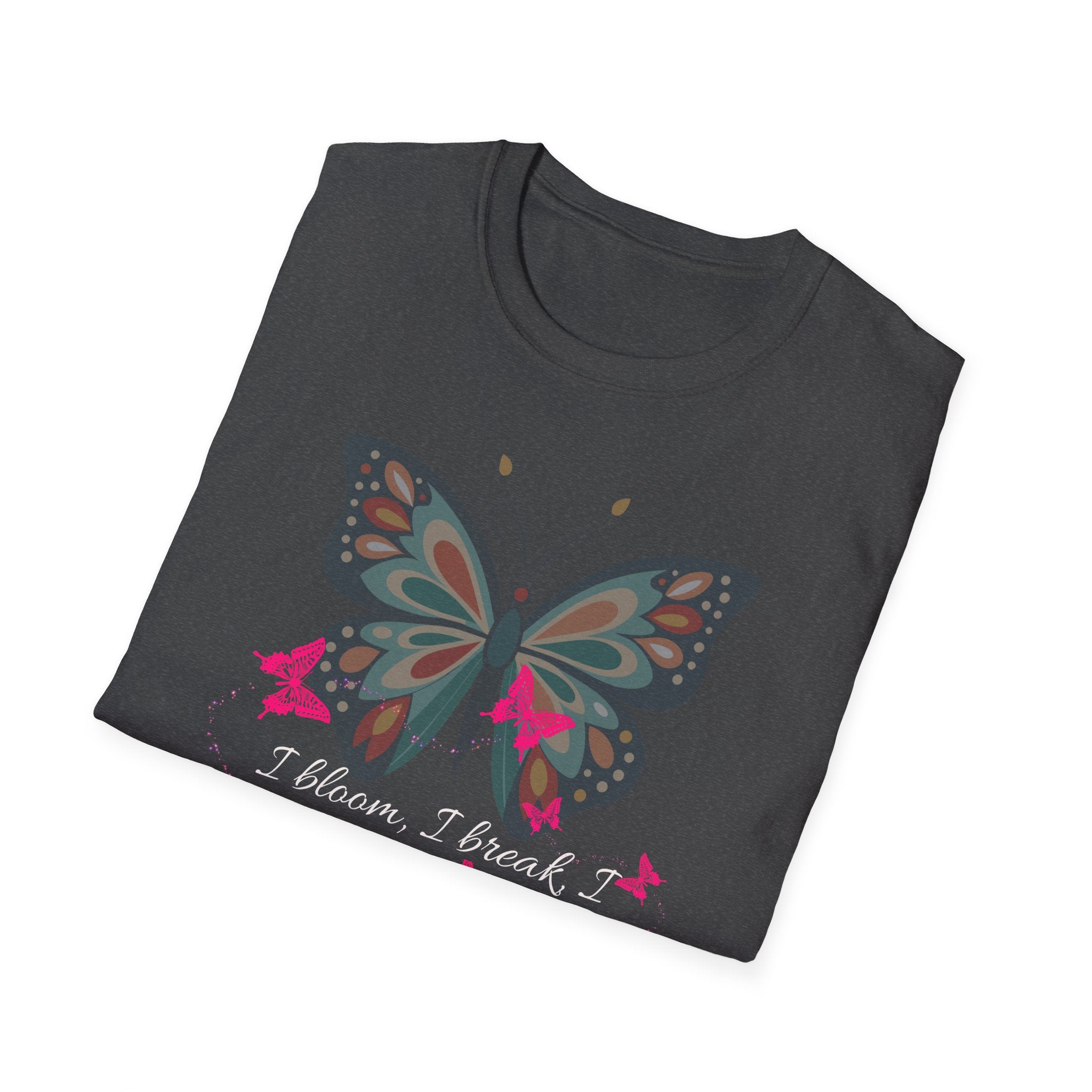 Simplee Elegant “I Bloom, I Break, I Transform” Butterfly Dream Tee