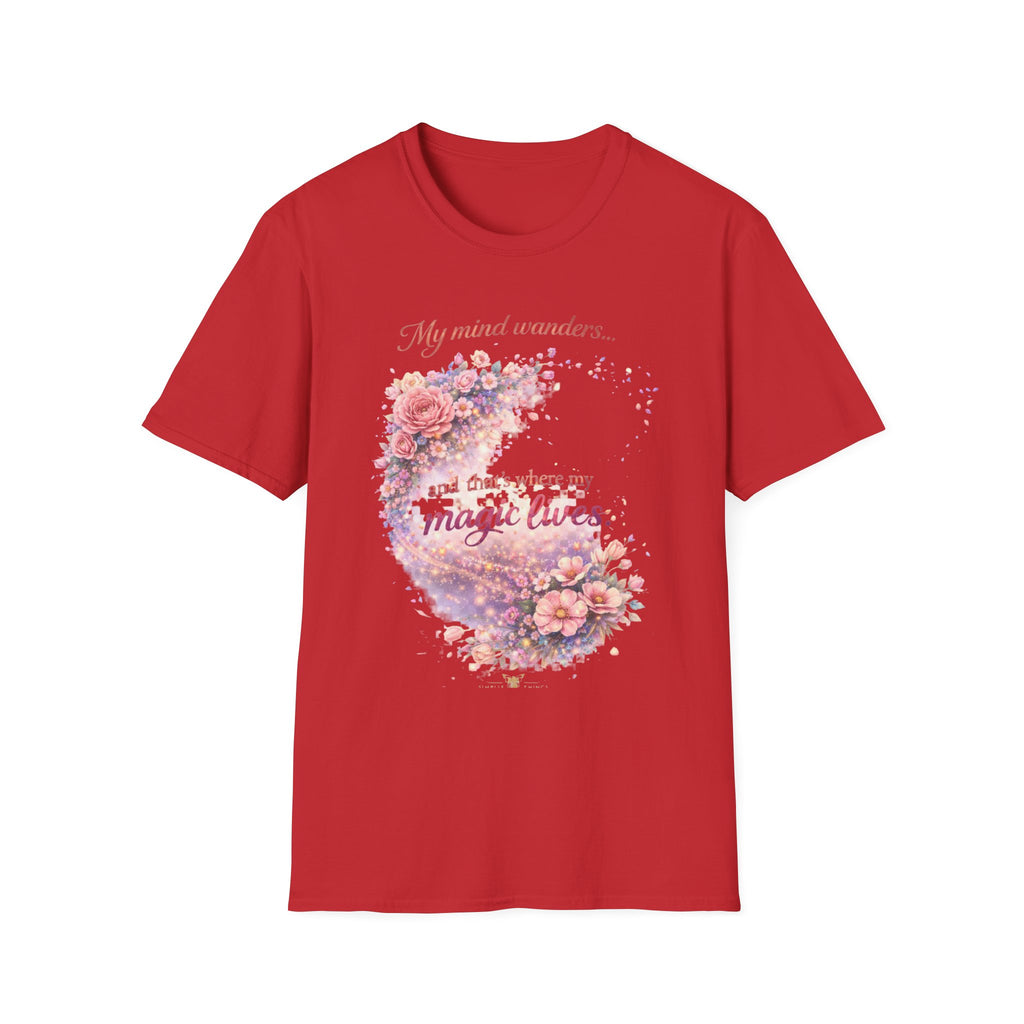Magic lives Unisex Softstyle self-love T-Shirt