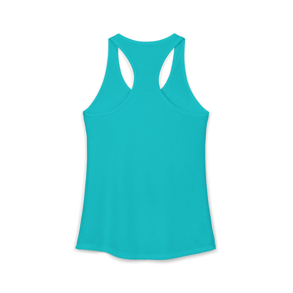 A New Take on Elegance Tank Top | Simplee Elegant Signature Racerback Tank | Feminine Statement Top
