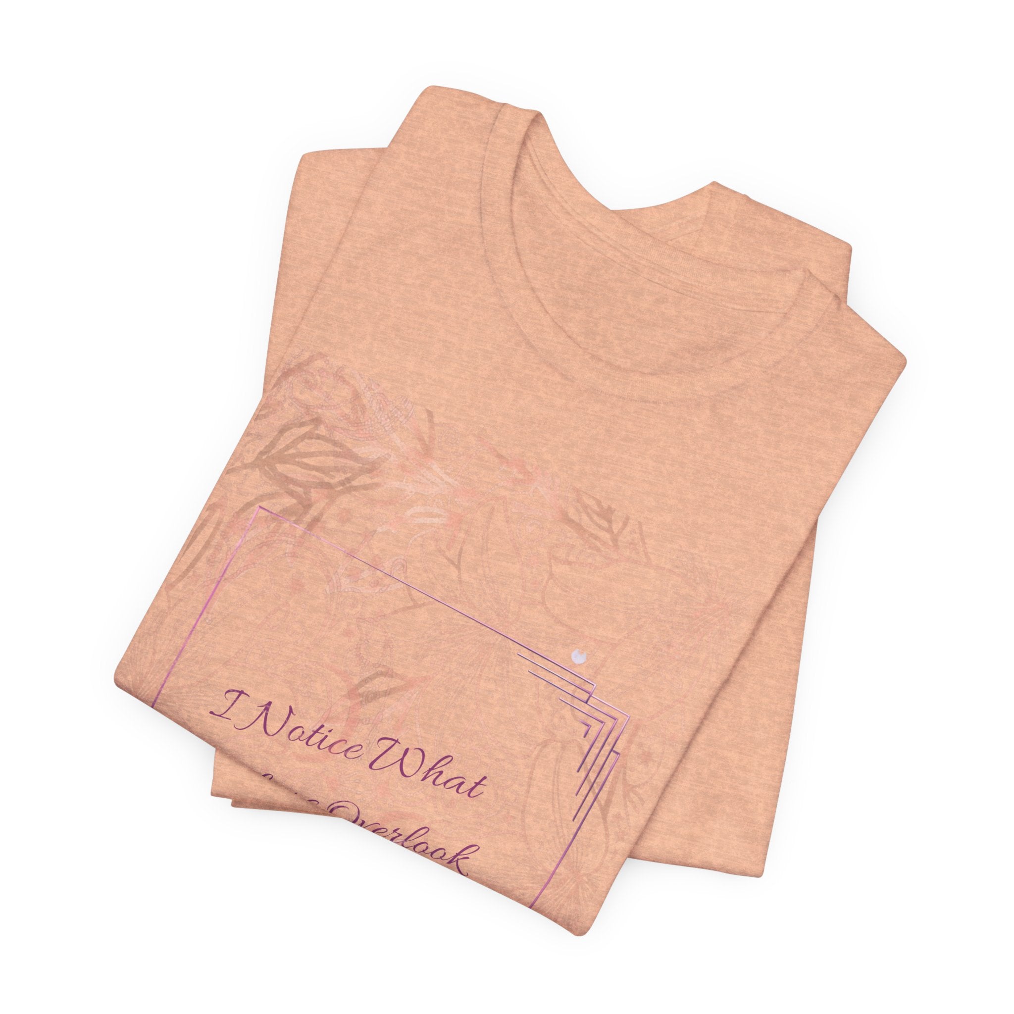 Simplee Elegant “Quiet Bloom” Watercolor Floral Tee — Soft Confidence Collection