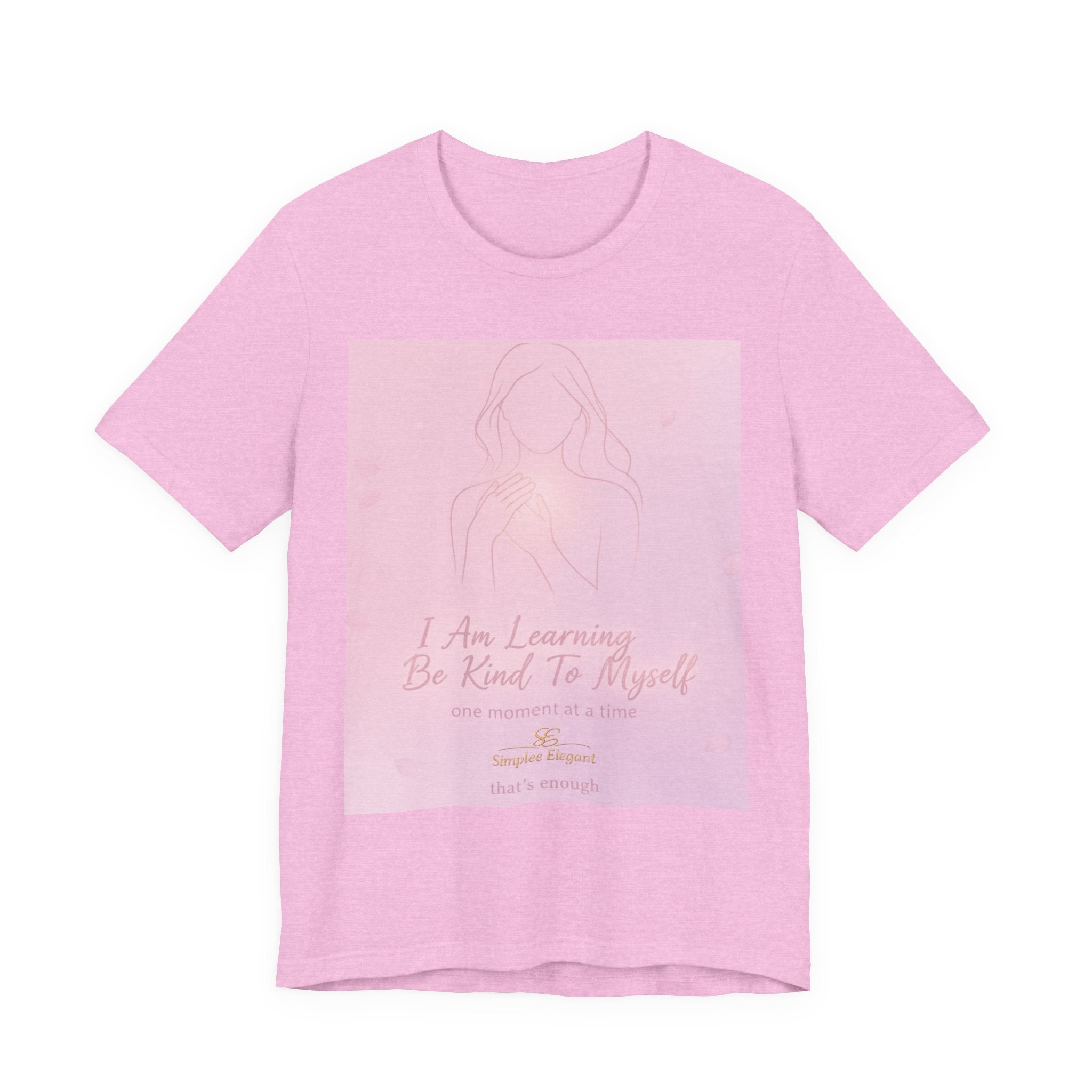 I Am Learning To Be Myself – Trichotillomania Support Tee | BFRB Recovery Shirt | Self Acceptance Mental Health Top | Trich-Oh-Clock Collection