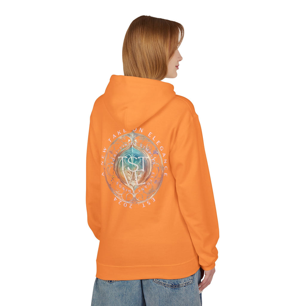 Hummingbird Watercolor Hoodie — 'Find Beauty in the Small Things' Lightweight Pullover