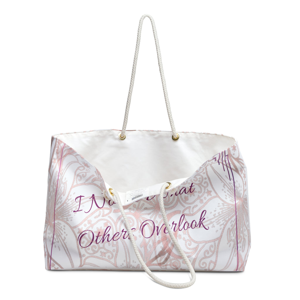 I Notice What Others Overlook” Elegant Insight Tote – Brilliantly Wired Collection