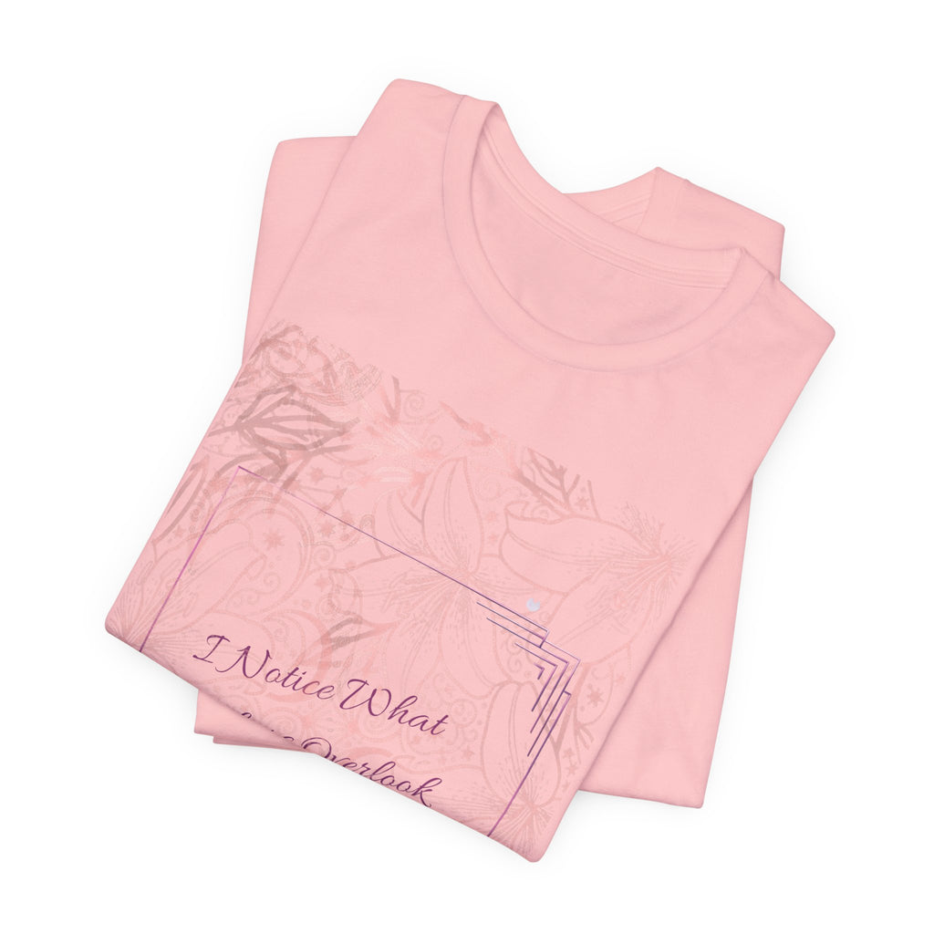 Simplee Elegant “Quiet Bloom” Watercolor Floral Tee — Soft Confidence Collection
