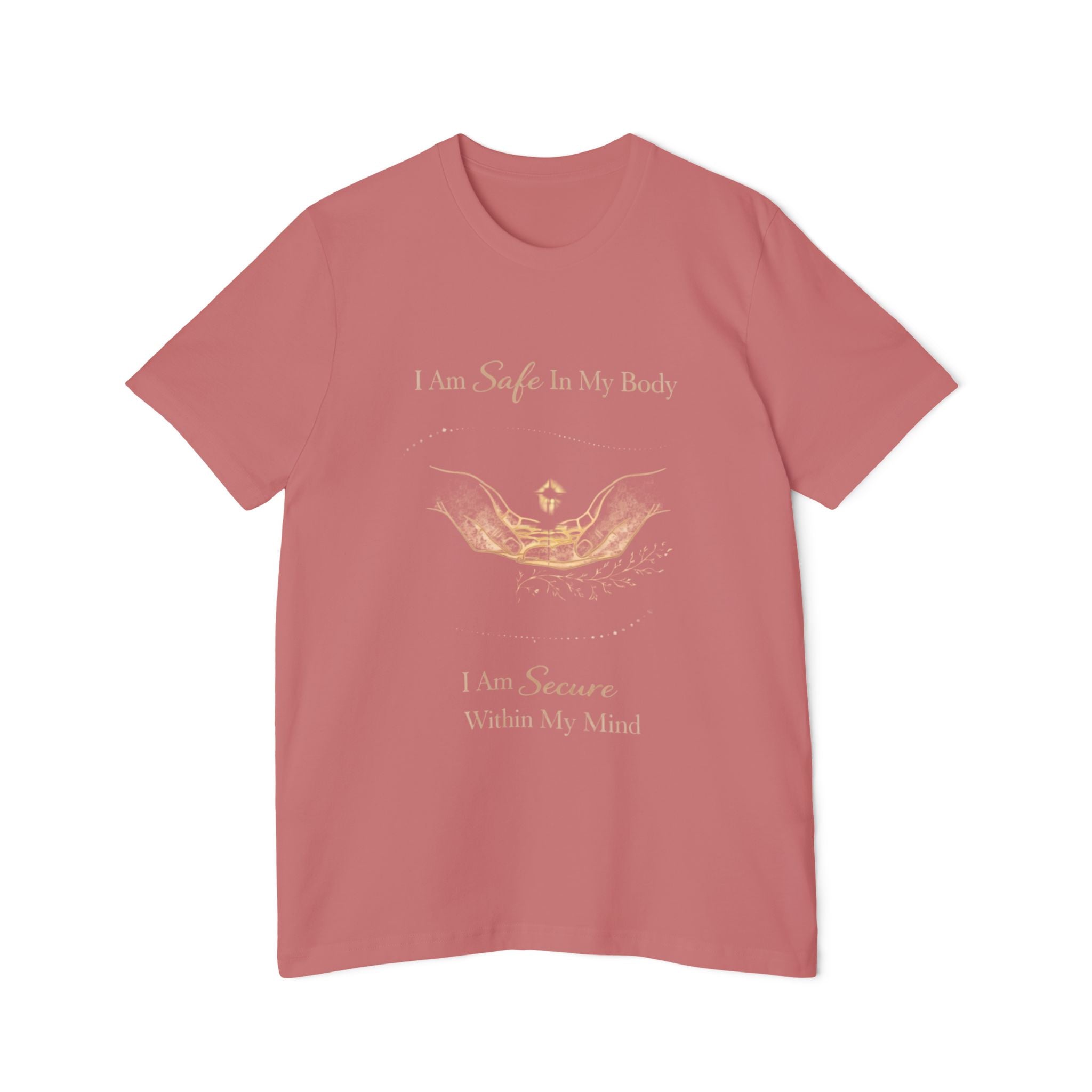 I Am Safe In My Body, I Am Secure Within My Mind – Mental Health Affirmation Tee | Calm & Healing Shirt | Self Love Top