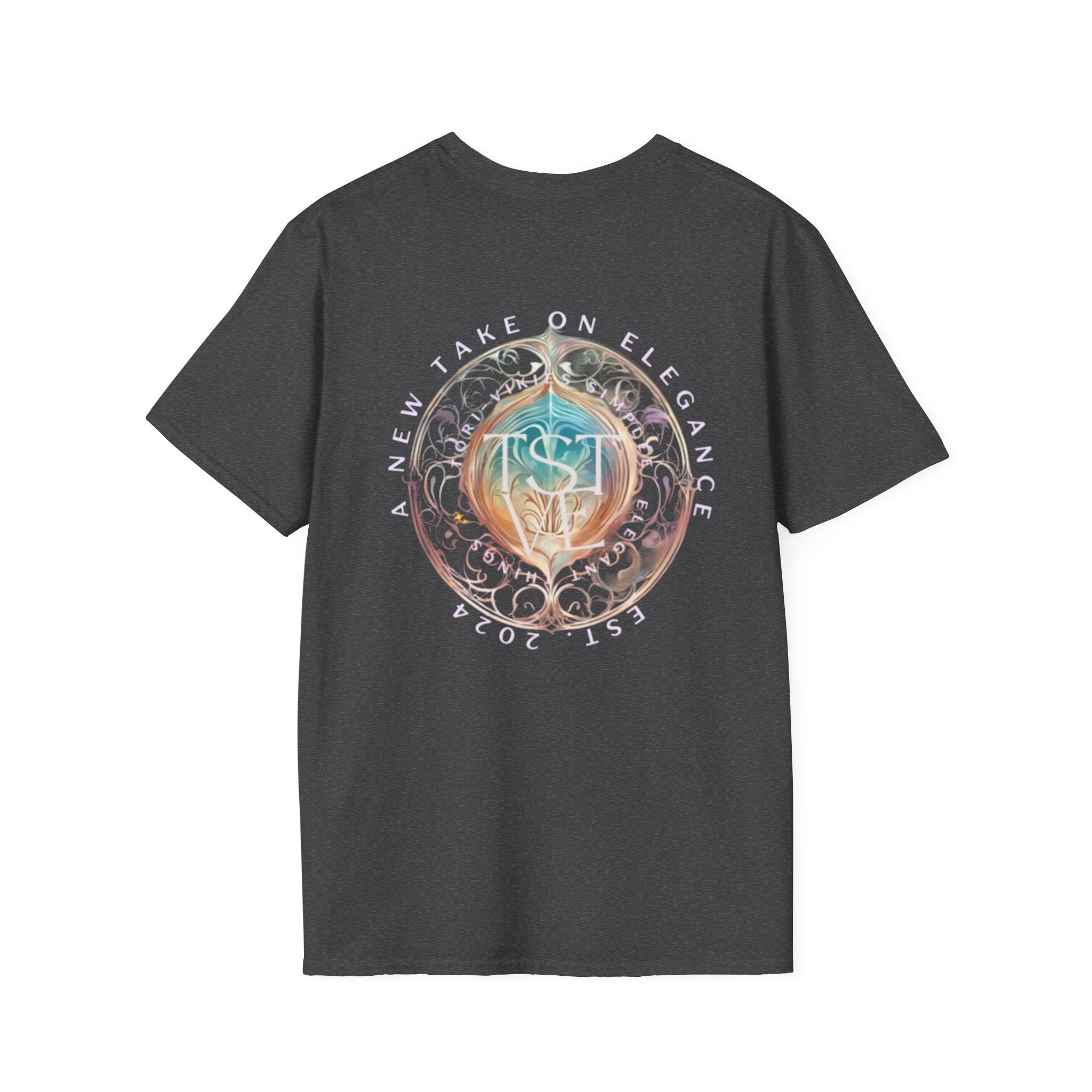 Simplee Elegant “Focused… Eventually” Tee – Funny Motivation Graphic Shirt