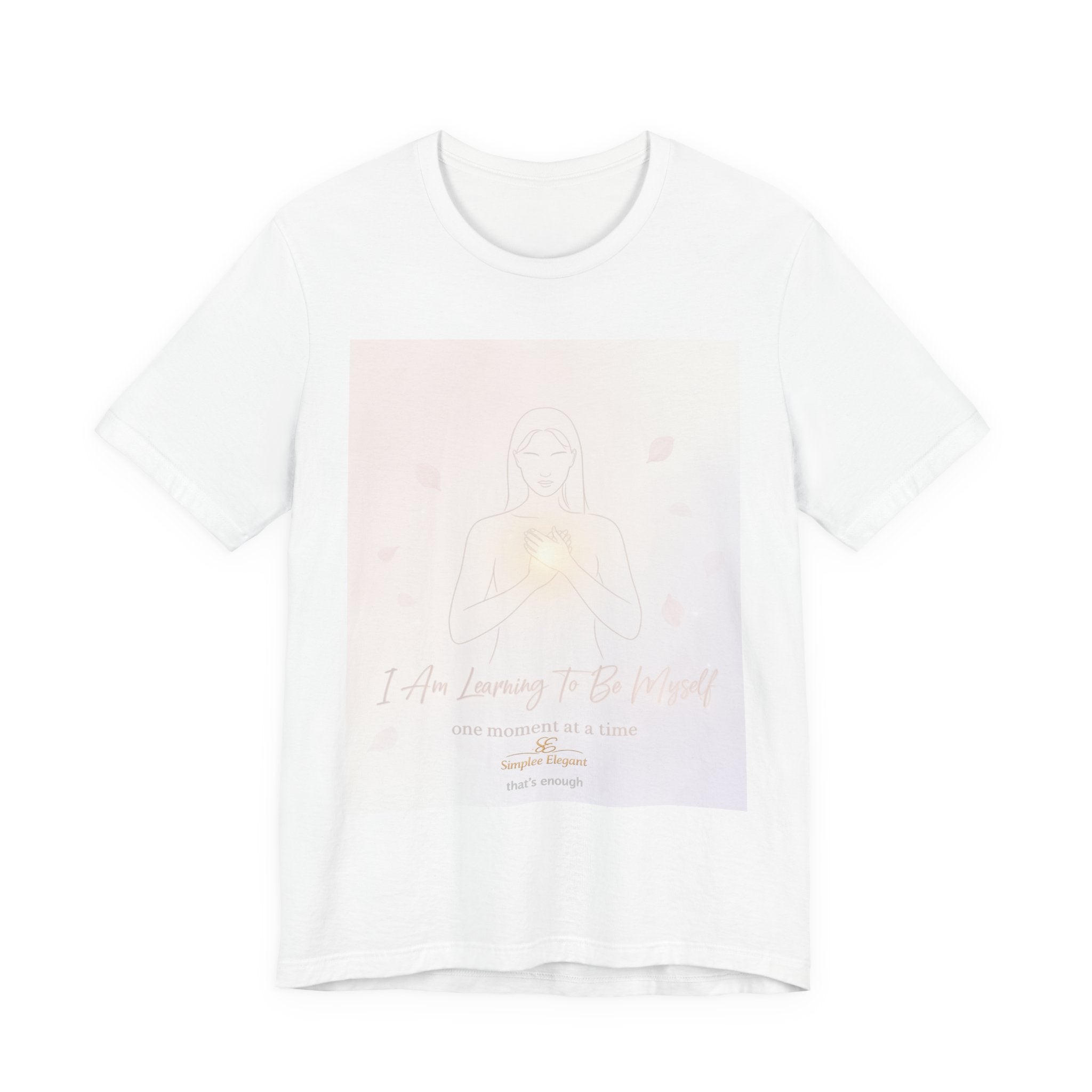 I Am Learning To Be Myself – Trichotillomania Support Tee | BFRB Awareness Shirt | Self Acceptance Top | Trich-Oh-Clock Collection