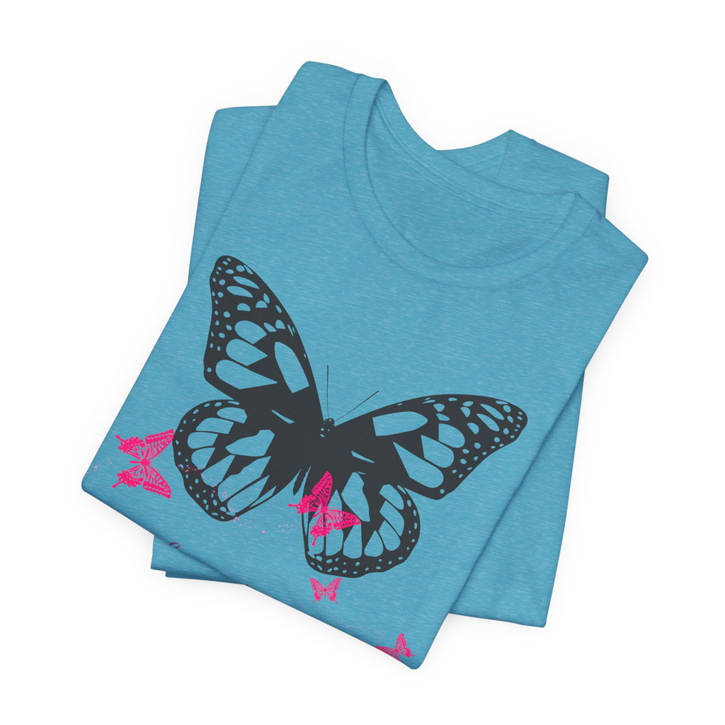 Simplee Elegant “Bloom in My Own Time” Butterfly Tee – Self-Love & Confidence Collection