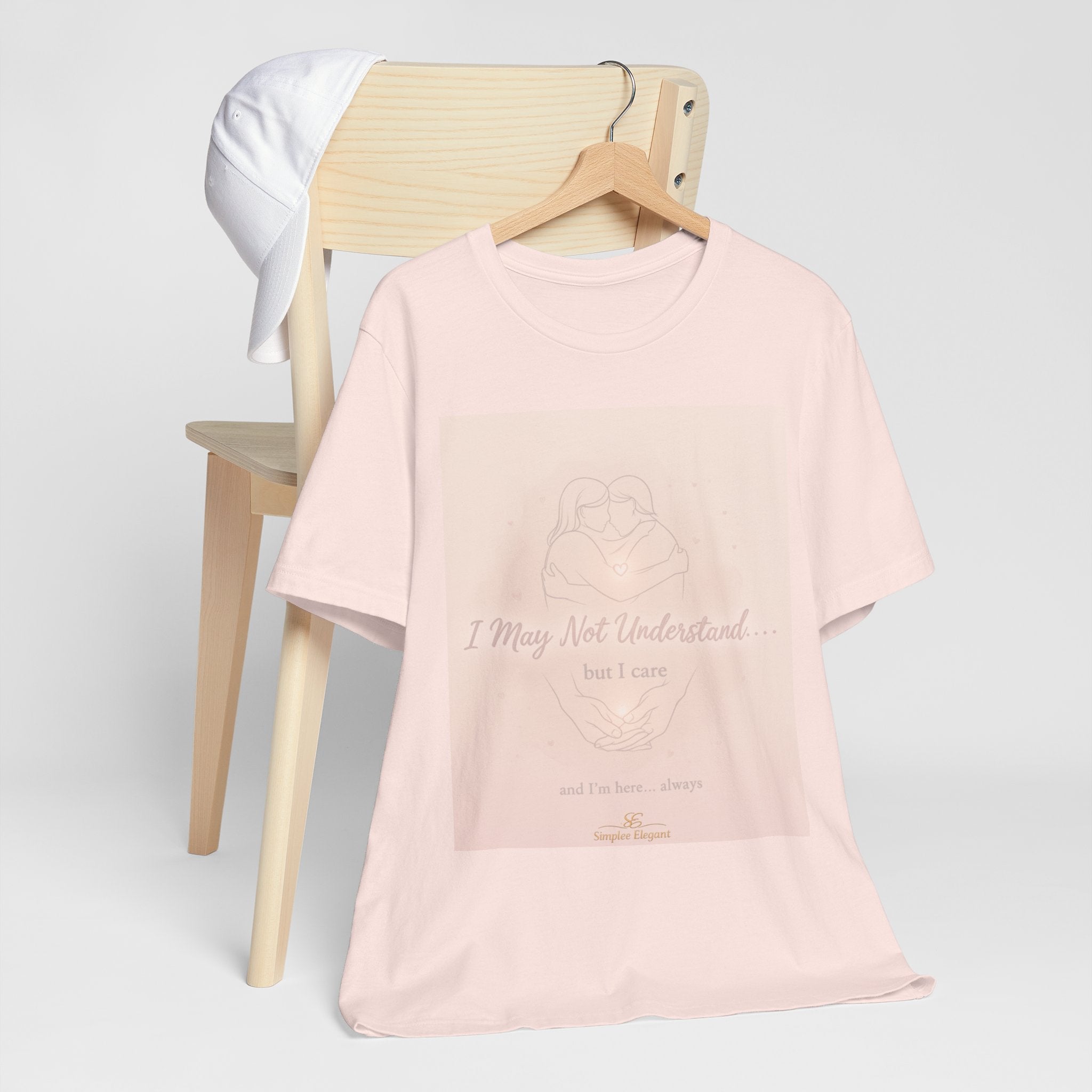 I May Not Understand But I Care – Trichotillomania Support Tee | BFRB Awareness Shirt | Mental Health Ally Top | Trich-Oh-Clock Collection