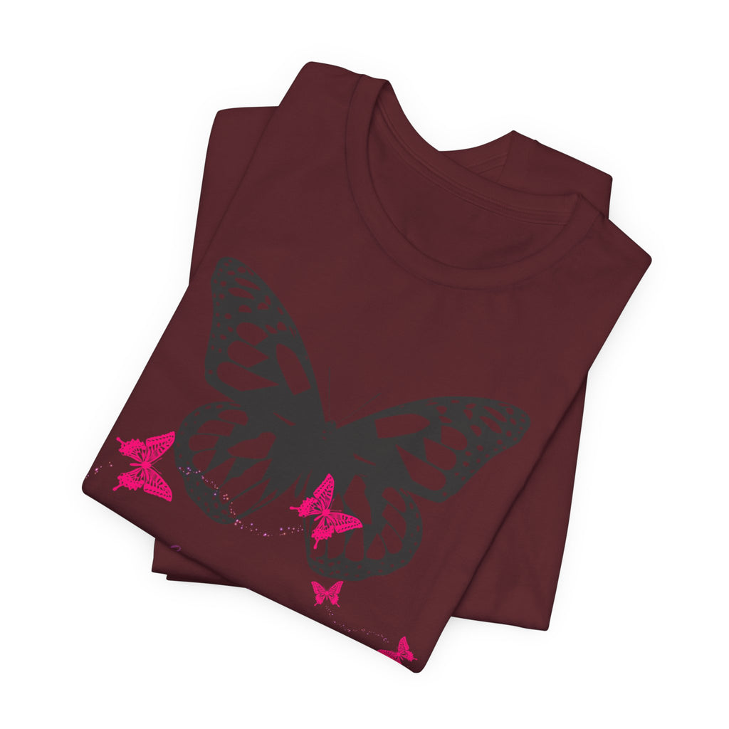 Simplee Elegant “Bloom in My Own Time” Butterfly Tee – Self-Love & Confidence Collection