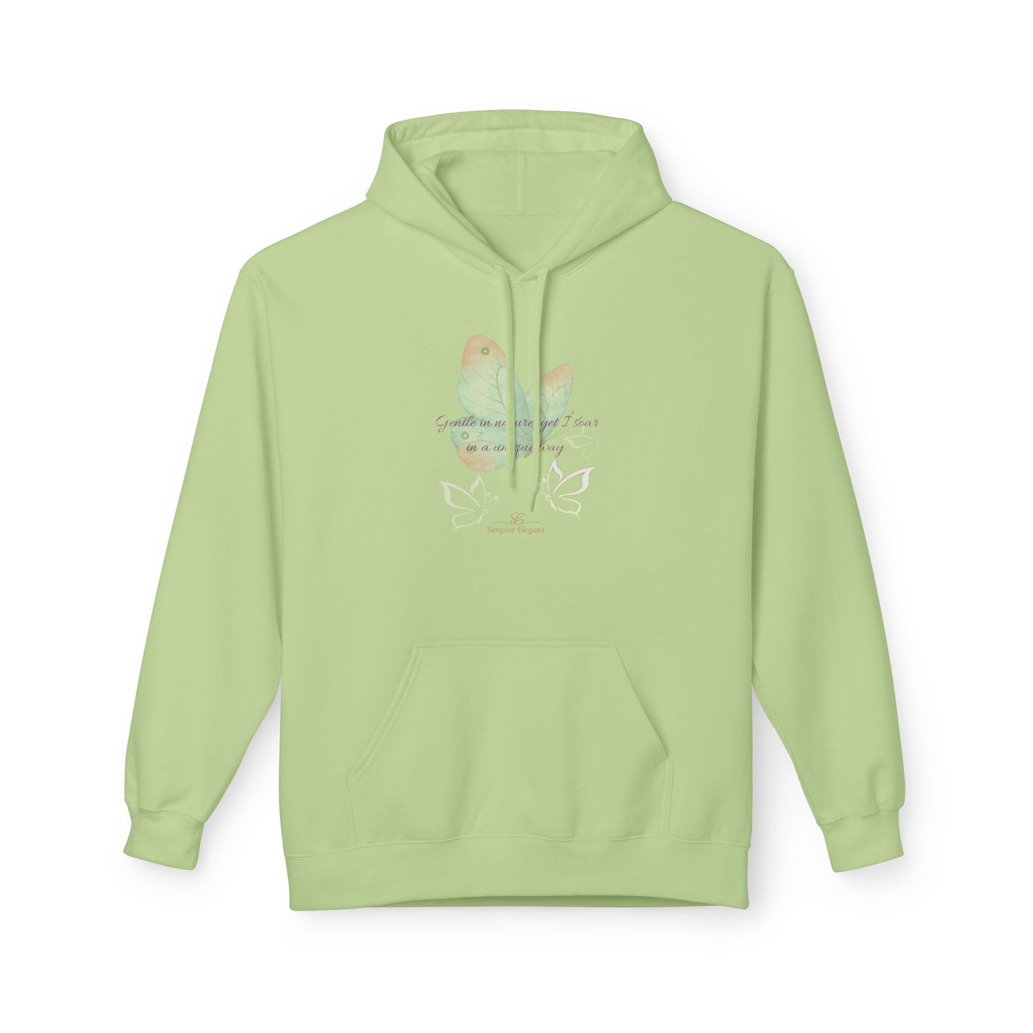Hummingbird Watercolor Hoodie — 'Find Beauty in the Small Things' Lightweight Pullover