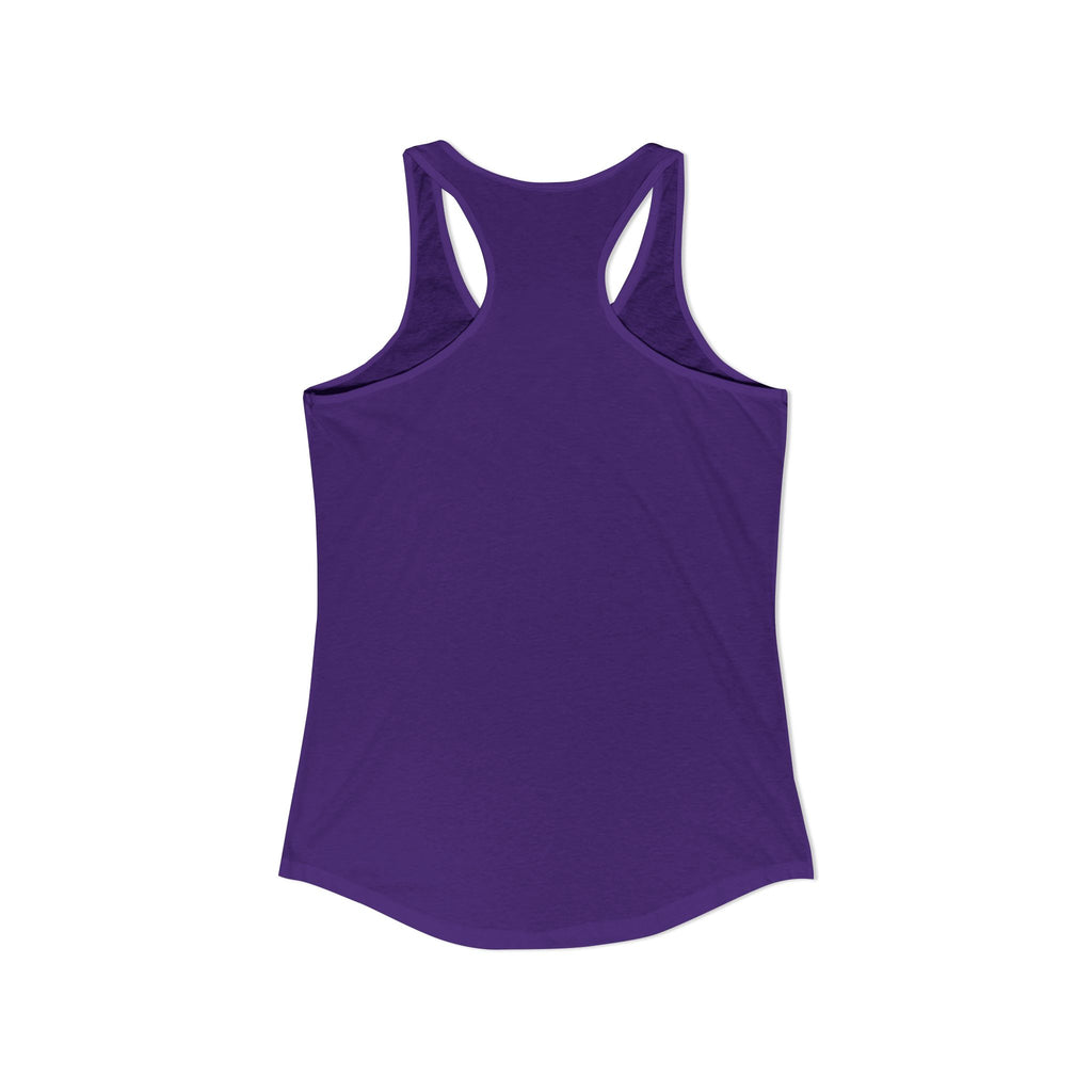 A New Take on Elegance Tank Top | Simplee Elegant Signature Racerback Tank | Feminine Statement Top