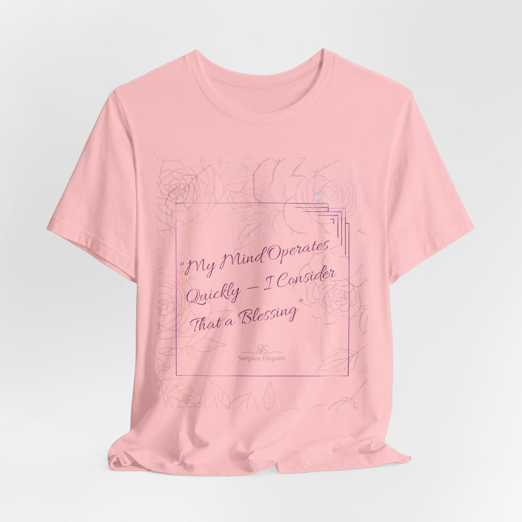 Soft But Strong Butterfly Tee | Feminine Strength Inspirational Shirt | Elegant Confidence Statement Top