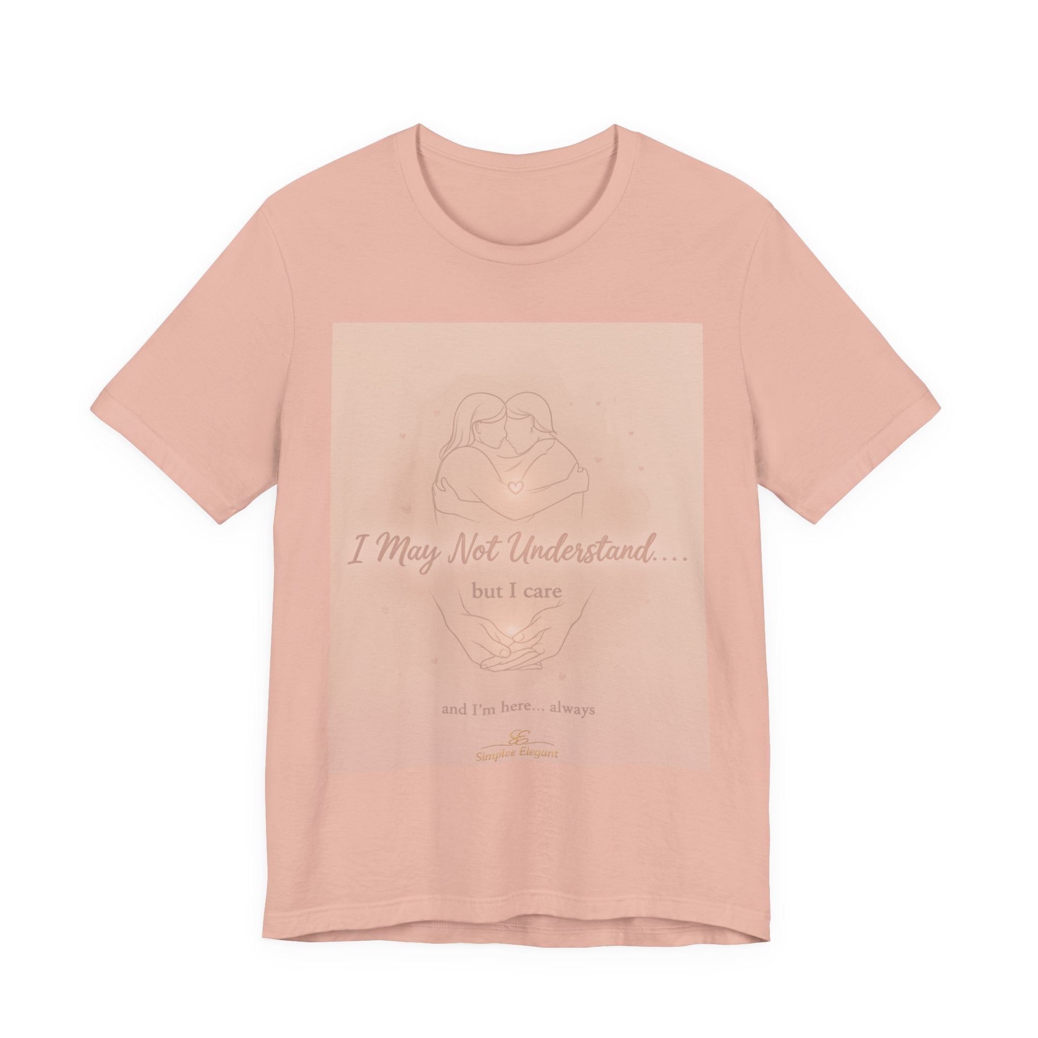 I May Not Understand But I Care – Trichotillomania Support Tee | BFRB Awareness Shirt | Mental Health Ally Top | Trich-Oh-Clock Collection