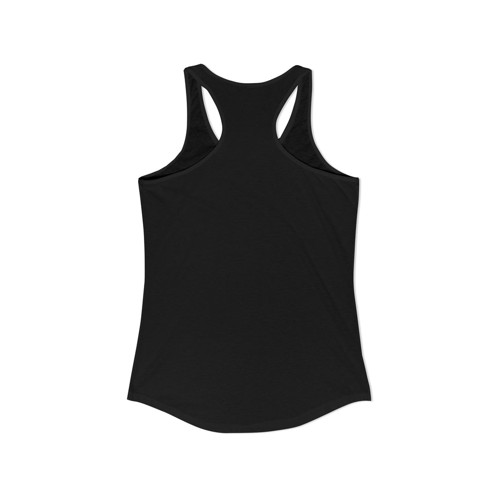 A New Take on Elegance Tank Top | Simplee Elegant Signature Racerback Tank | Feminine Statement Top