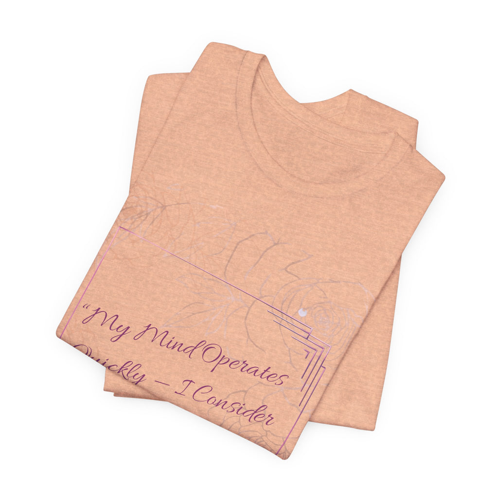 Soft But Strong Butterfly Tee | Feminine Strength Inspirational Shirt | Elegant Confidence Statement Top