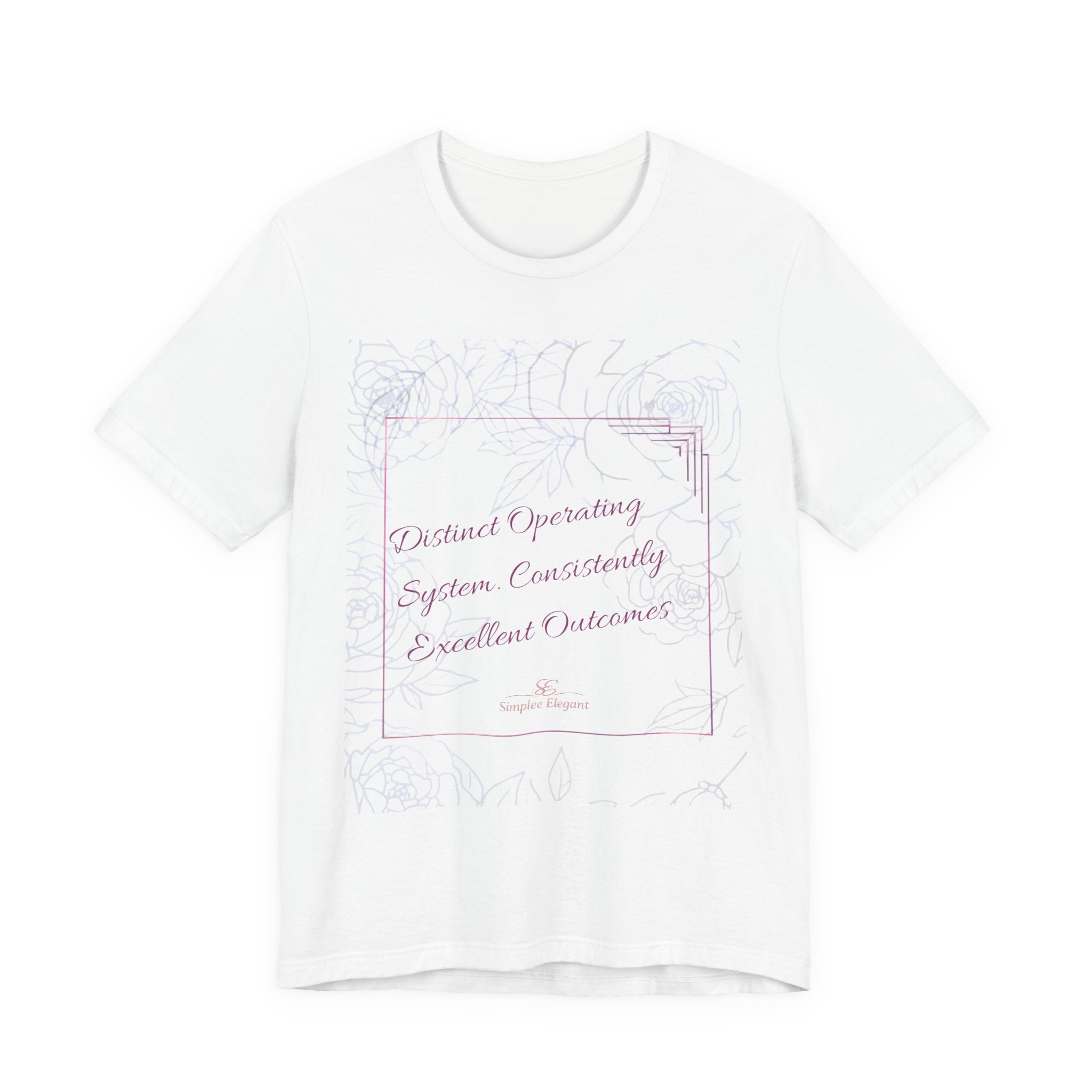 I Am Enough Butterfly Tee | Inspirational Self-Worth Shirt | Elegant Confidence & Empowerment Top