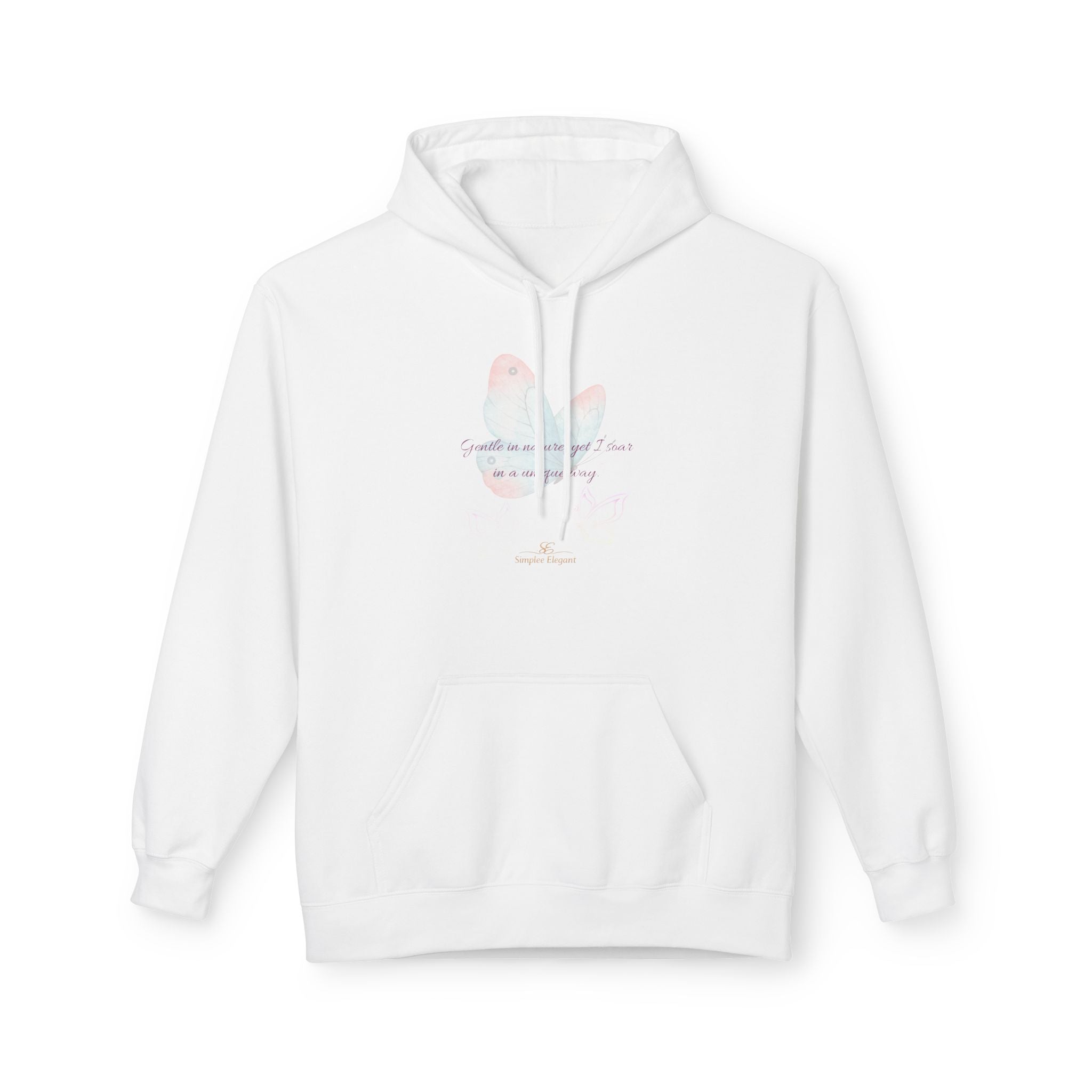 Hummingbird Watercolor Hoodie — 'Find Beauty in the Small Things' Lightweight Pullover