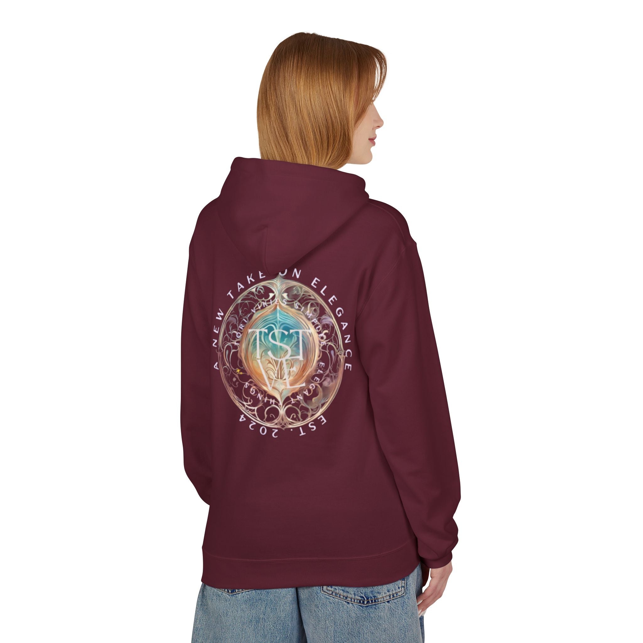 Hummingbird Watercolor Hoodie — 'Find Beauty in the Small Things' Lightweight Pullover
