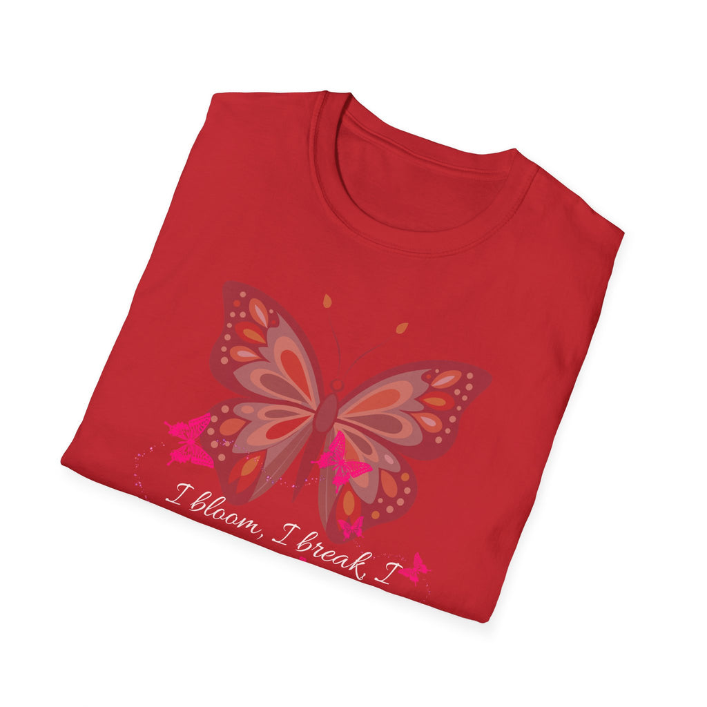Simplee Elegant “I Bloom, I Break, I Transform” Butterfly Dream Tee