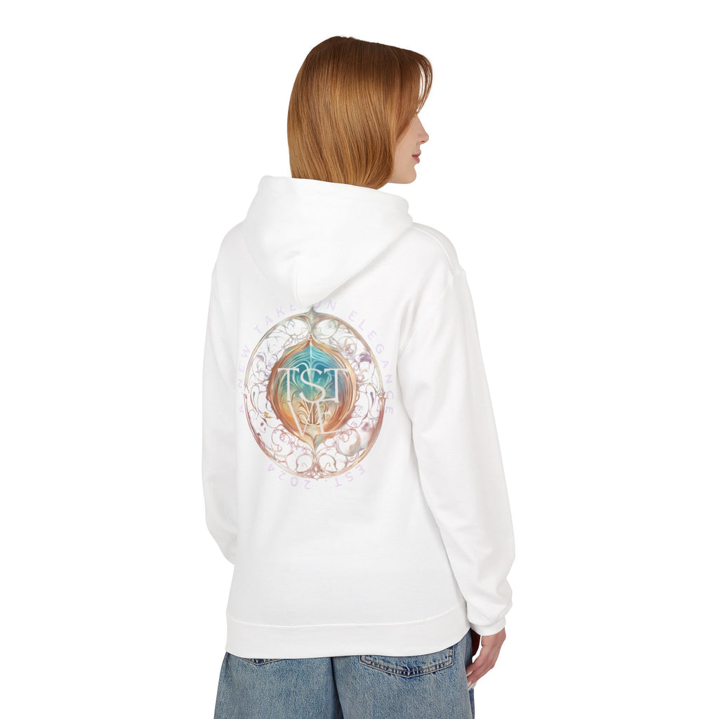 Hummingbird Watercolor Hoodie — 'Find Beauty in the Small Things' Lightweight Pullover