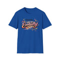 Simplee Elegant “Focused… Eventually” Tee – Funny Motivation Graphic Shirt