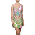 Simplee Elegant Pastel Bloom Statement Dress – Soft Luxe Floral Glow Design