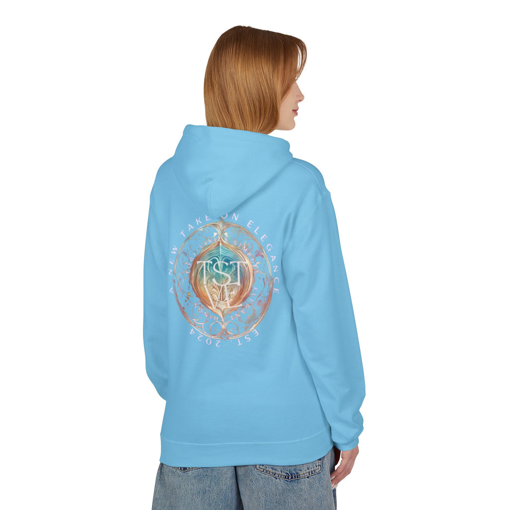 Hummingbird Watercolor Hoodie — 'Find Beauty in the Small Things' Lightweight Pullover
