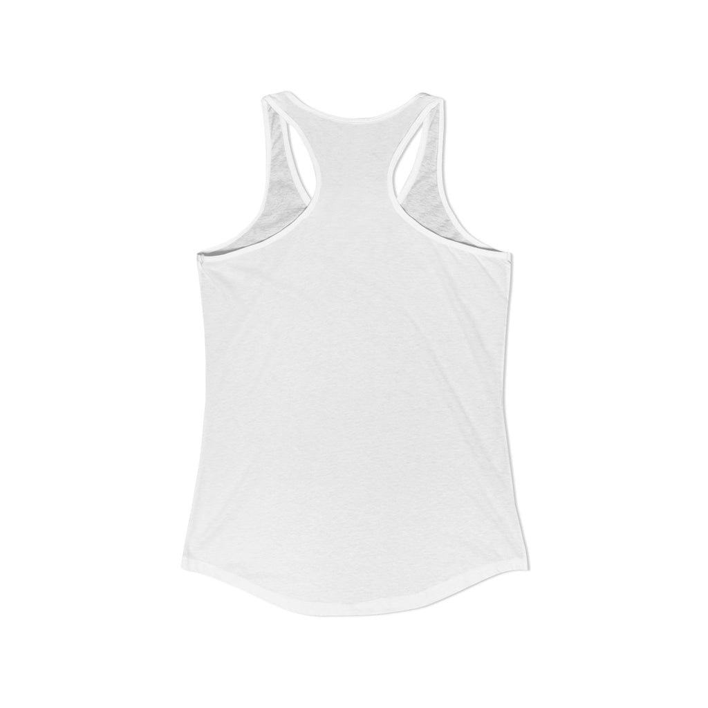A New Take on Elegance Tank Top | Simplee Elegant Signature Racerback Tank | Feminine Statement Top