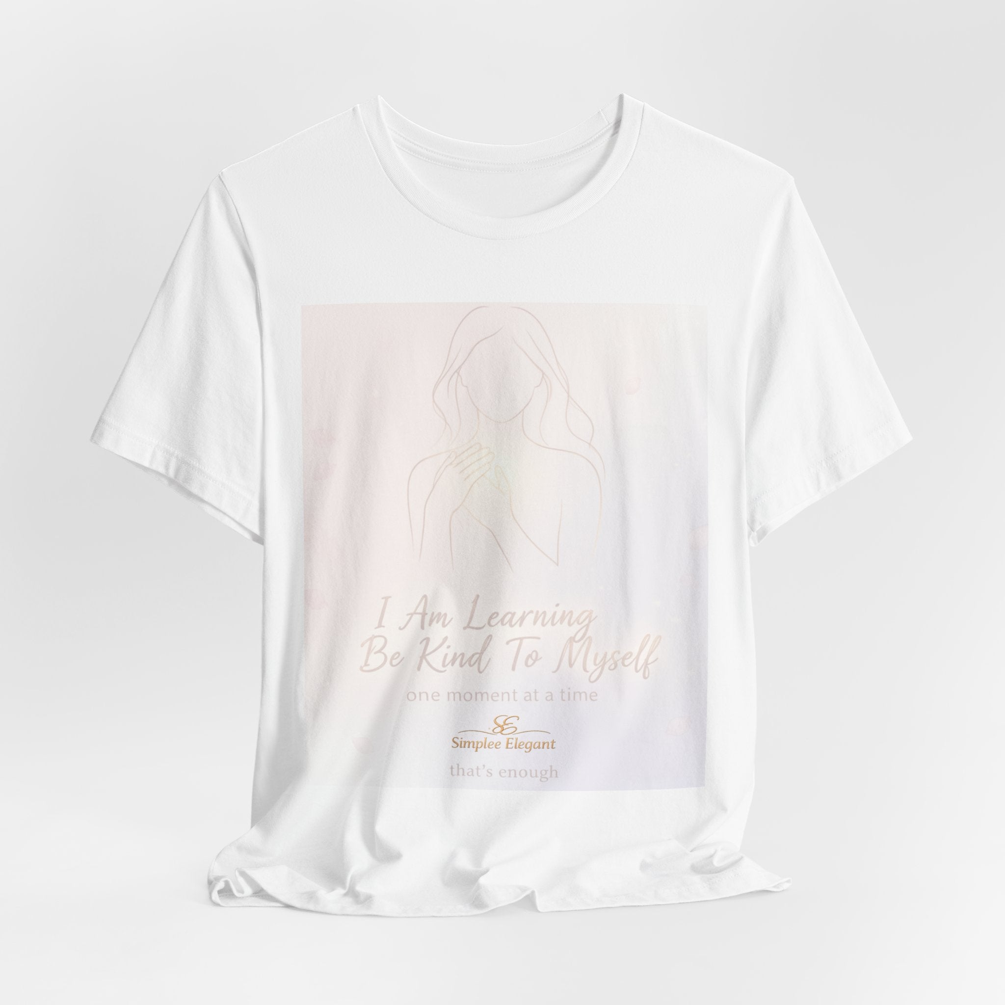 I Am Learning To Be Myself – Trichotillomania Support Tee | BFRB Recovery Shirt | Self Acceptance Mental Health Top | Trich-Oh-Clock Collection