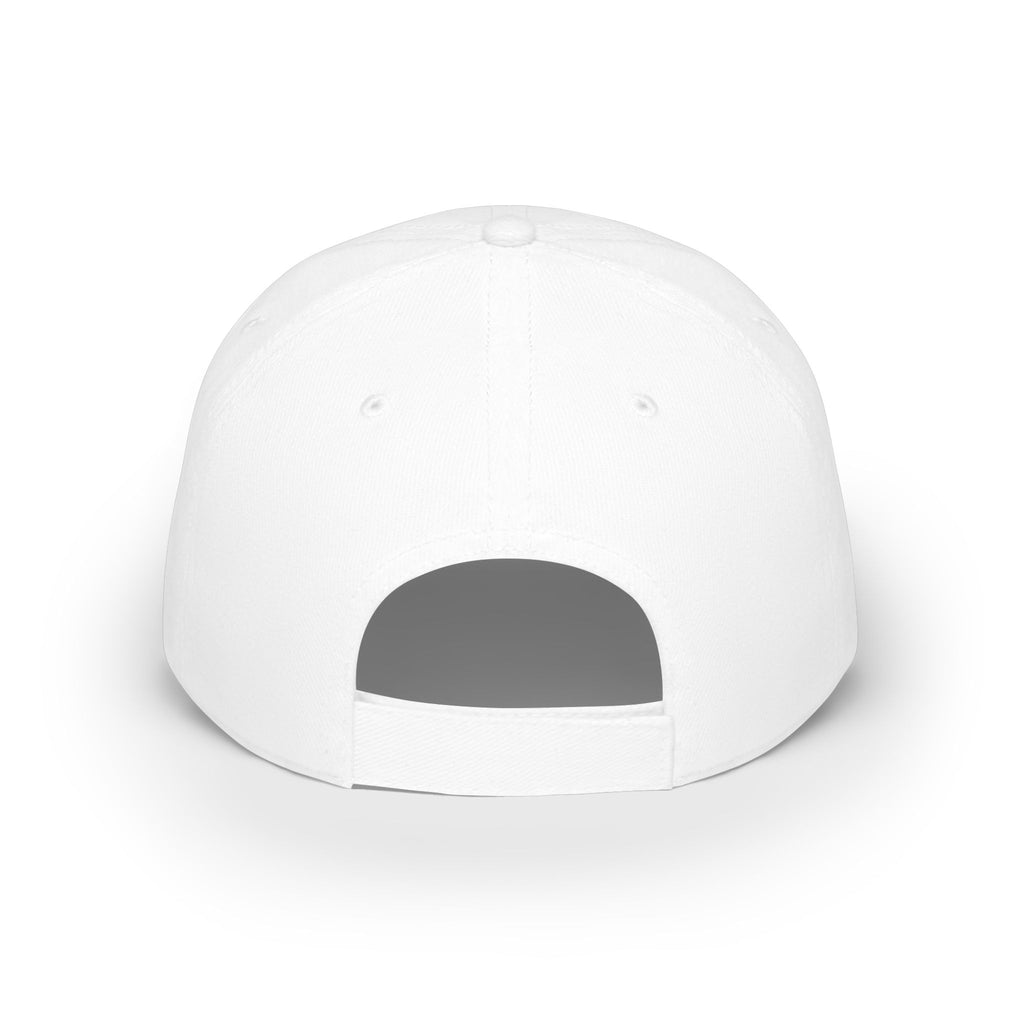 Butterfly Heart Baseball Cap - Floral Low Profile Hat for Women & Girls