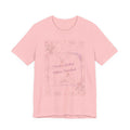 Simplee Elegant “Quiet Bloom” Watercolor Floral Tee — Soft Confidence Collection