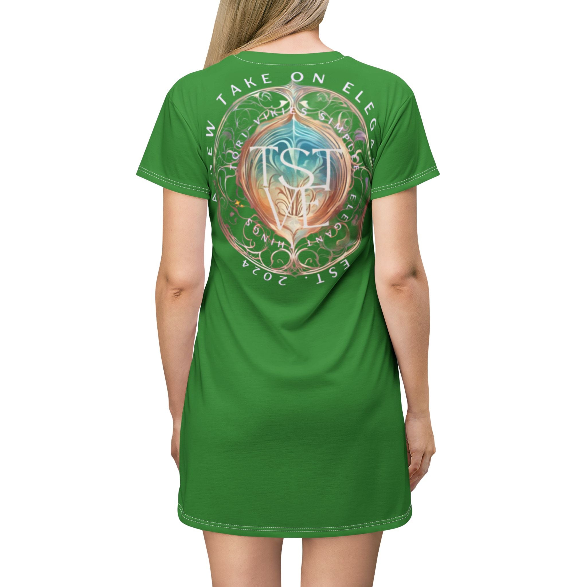 Butterfly Elegance T-Shirt Dress | Summer Is Coming | Simplee Elegant