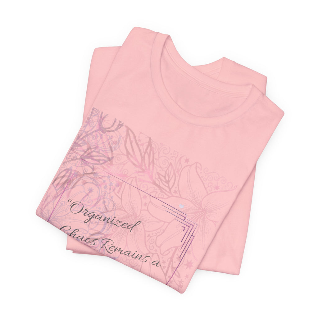 Simplee Elegant “Soft Grounding” Watercolor Floral Tee — Calm Within Collection