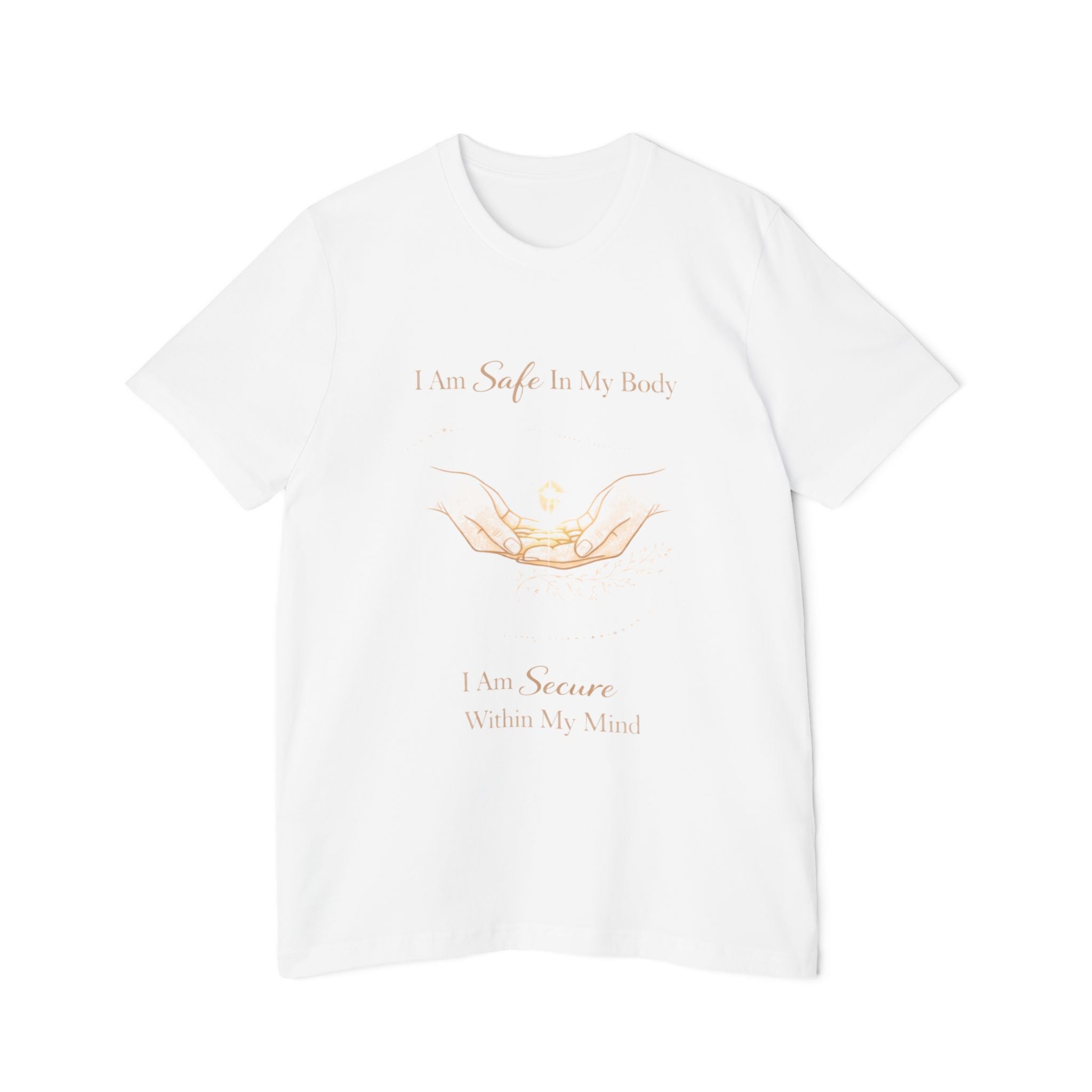 I Am Safe In My Body, I Am Secure Within My Mind – Mental Health Affirmation Tee | Calm & Healing Shirt | Self Love Top